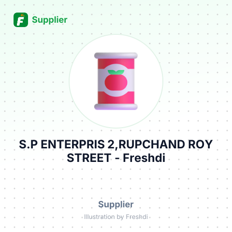 S.P ENTERPRIS 2,RUPCHAND ROY STREET – summary card, no photo uploaded yet