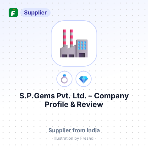 S.P.Gems Pvt. Ltd. – summary card, no photo uploaded yet