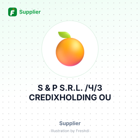S & P S.R.L. /Ч/З CREDIXHOLDING OU – summary card, no photo uploaded yet