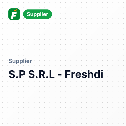 S.P S.R.L – summary card, no photo uploaded yet