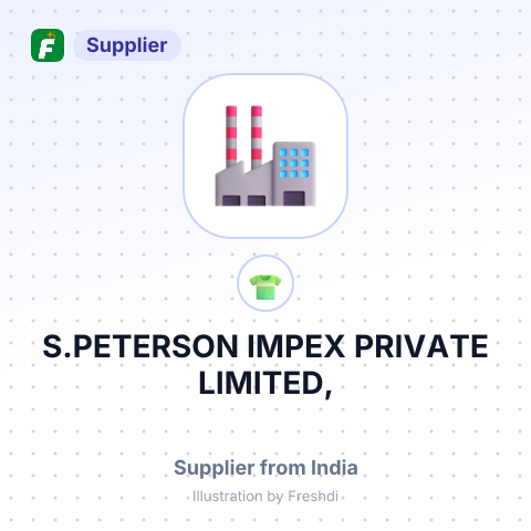 S.PETERSON IMPEX PRIVATE LIMITED, – summary card, no photo uploaded yet