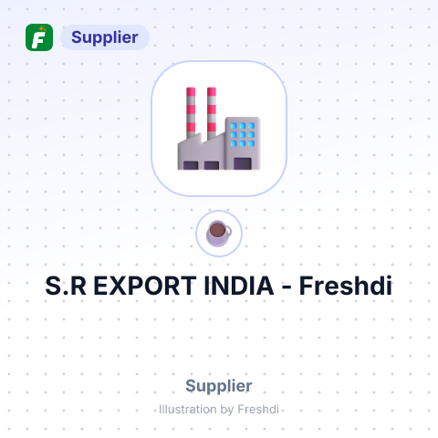 S.R EXPORT INDIA – summary card, no photo uploaded yet