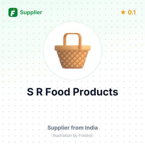 S R Food Products  – summary card, no photo uploaded yet