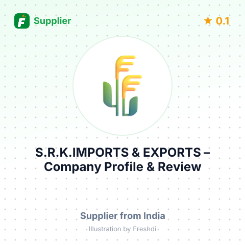 S.R.K.IMPORTS & EXPORTS – summary card, no photo uploaded yet