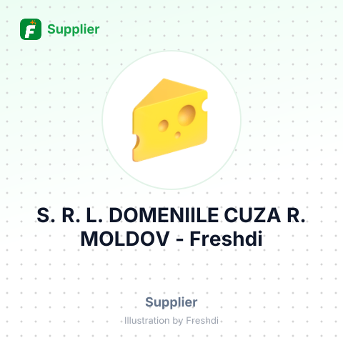 S. R. L. DOMENIILE CUZA R. MOLDOV – summary card, no photo uploaded yet