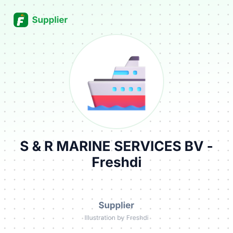 S & R MARINE SERVICES BV – summary card, no photo uploaded yet