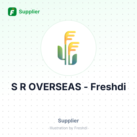 S R OVERSEAS – summary card, no photo uploaded yet