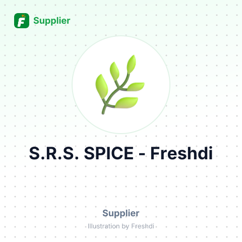 S.R.S. SPICE – summary card, no photo uploaded yet