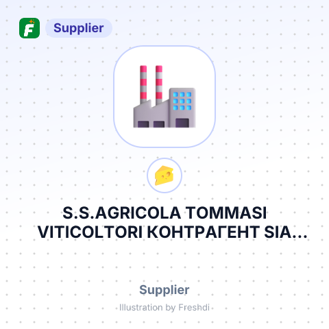 S.S.AGRICOLA TOMMASI VITICOLTORI КОНТРАГЕНТ SIA ADM BALTIK TRANZITS – summary card, no photo uploaded yet