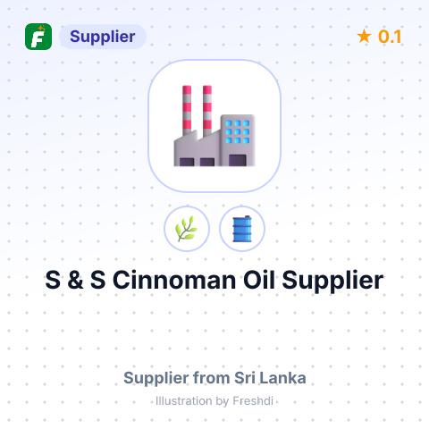 S & S Cinnoman Oil Supplier – summary card, no photo uploaded yet