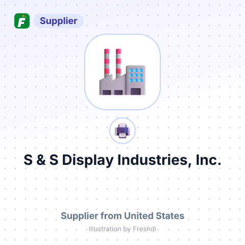S & S Display Industries, Inc. – summary card, no photo uploaded yet