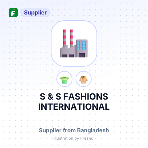 S & S FASHIONS INTERNATIONAL – summary card, no photo uploaded yet