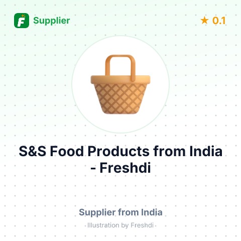 S&S Food Products  – summary card, no photo uploaded yet