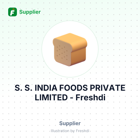 S. S. INDIA FOODS PRIVATE LIMITED – summary card, no photo uploaded yet