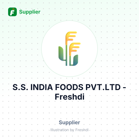 S.S. INDIA FOODS PVT.LTD – summary card, no photo uploaded yet