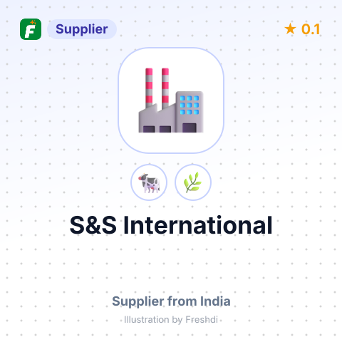 S&S International  – summary card, no photo uploaded yet