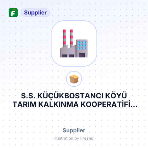 S.S. KÜÇÜKBOSTANCI KÖYÜ TARIM KALKINMA KOOPERATİFİ – summary card, no photo uploaded yet