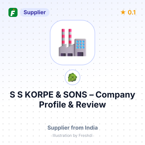 S S KORPE & SONS – summary card, no photo uploaded yet