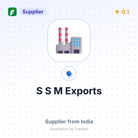 S S M Exports  – summary card, no photo uploaded yet