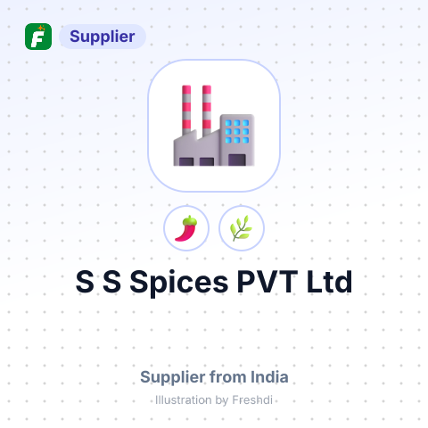 S S Spices PVT Ltd – summary card, no photo uploaded yet