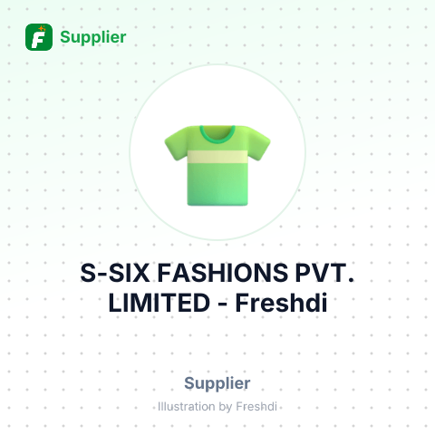 S-SIX FASHIONS PVT. LIMITED – summary card, no photo uploaded yet