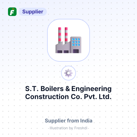S.T. Boilers & Engineering Construction Co. Pvt. Ltd. – summary card, no photo uploaded yet