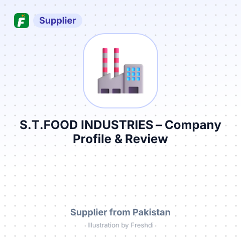 S.T.FOOD INDUSTRIES – summary card, no photo uploaded yet