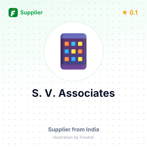 S. V. Associates  – summary card, no photo uploaded yet