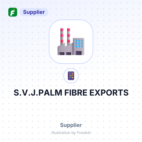S.V.J.PALM FIBRE EXPORTS – summary card, no photo uploaded yet