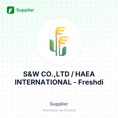 S&W CO.,LTD / HAEA INTERNATIONAL – summary card, no photo uploaded yet