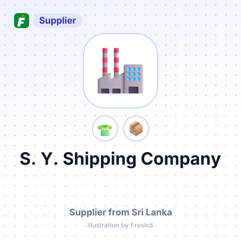 S. Y. Shipping Company – summary card, no photo uploaded yet