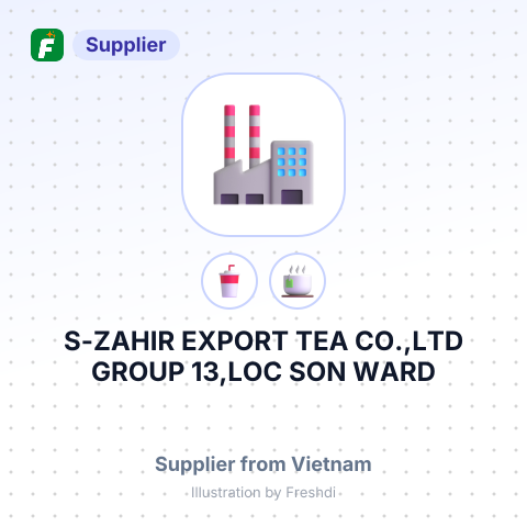 S-ZAHIR EXPORT TEA CO.,LTD GROUP 13,LOC SON WARD – summary card, no photo uploaded yet