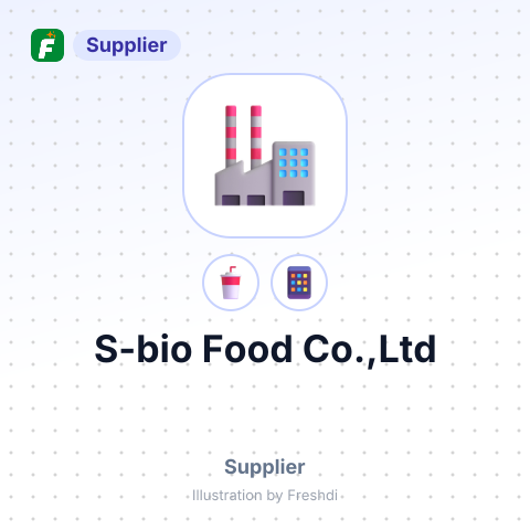 S-bio Food Co.,Ltd – summary card, no photo uploaded yet