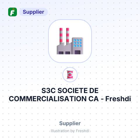 S3C SOCIETE DE COMMERCIALISATION CA – summary card, no photo uploaded yet