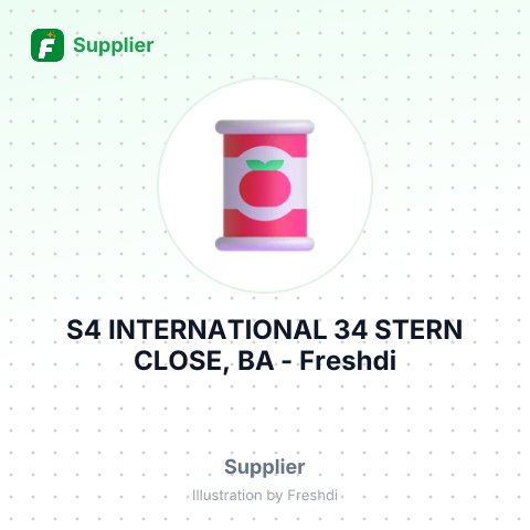 S4 INTERNATIONAL 34 STERN CLOSE, BA – summary card, no photo uploaded yet