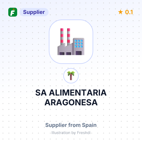 SA ALIMENTARIA ARAGONESA – summary card, no photo uploaded yet