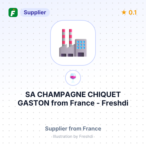 SA CHAMPAGNE CHIQUET GASTON – summary card, no photo uploaded yet