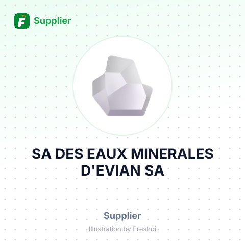 SA DES EAUX MINERALES D'EVIAN SA – summary card, no photo uploaded yet