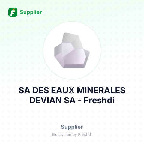 SA DES EAUX MINERALES DEVIAN SA – summary card, no photo uploaded yet