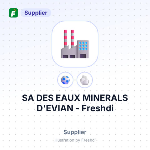 SA DES EAUX MINERALS D'EVIAN – summary card, no photo uploaded yet
