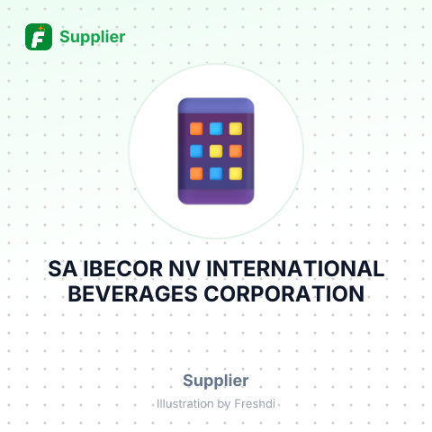 SA IBECOR NV INTERNATIONAL BEVERAGES CORPORATION – summary card, no photo uploaded yet
