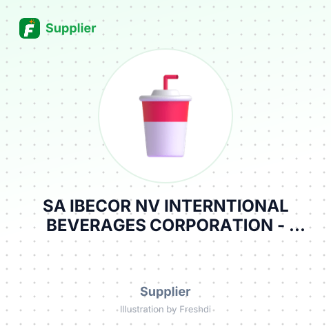 SA IBECOR NV INTERNTIONAL BEVERAGES CORPORATION – summary card, no photo uploaded yet