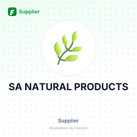 SA NATURAL PRODUCTS – summary card, no photo uploaded yet