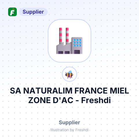 SA NATURALIM FRANCE MIEL ZONE D'AC – summary card, no photo uploaded yet