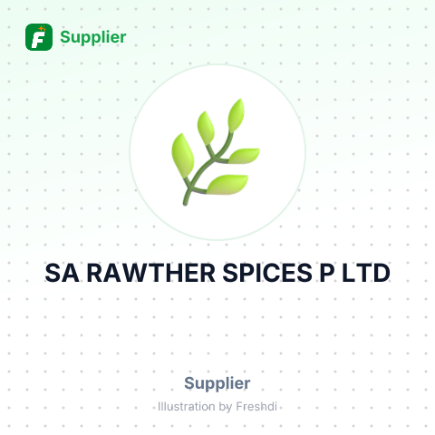 SA RAWTHER SPICES P LTD – summary card, no photo uploaded yet