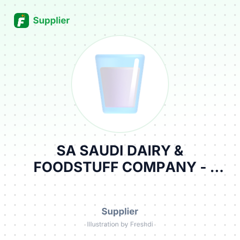 SA SAUDI DAIRY & FOODSTUFF COMPANY – summary card, no photo uploaded yet
