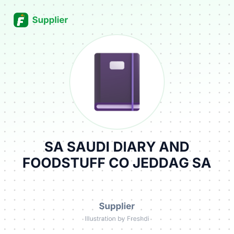 SA SAUDI DIARY AND FOODSTUFF CO JEDDAG SA – summary card, no photo uploaded yet