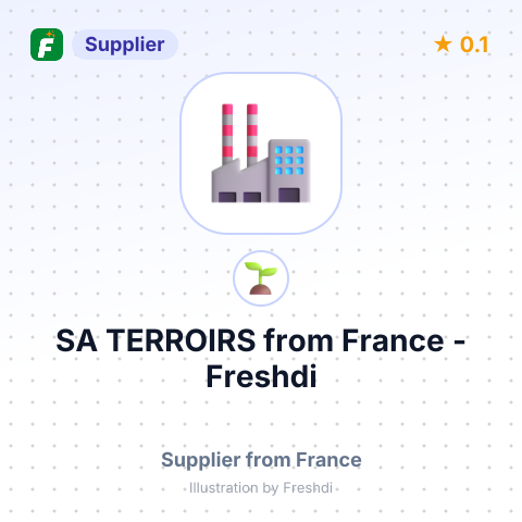 SA TERROIRS – summary card, no photo uploaded yet