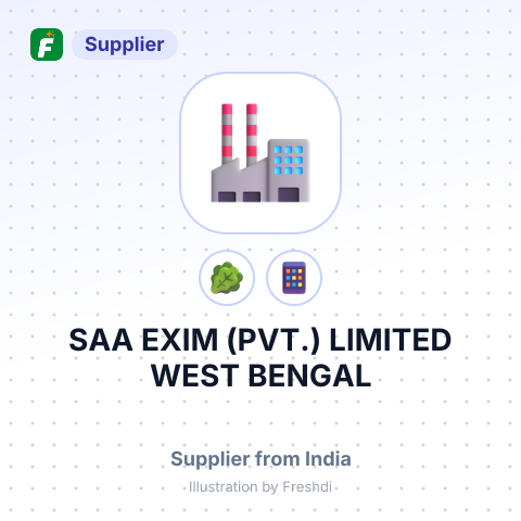 SAA EXIM (PVT.) LIMITED WEST BENGAL – summary card, no photo uploaded yet