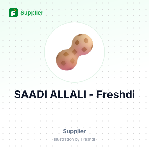 SAADI ALLALI – summary card, no photo uploaded yet